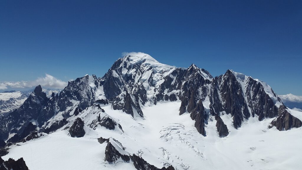 Le mont blanc