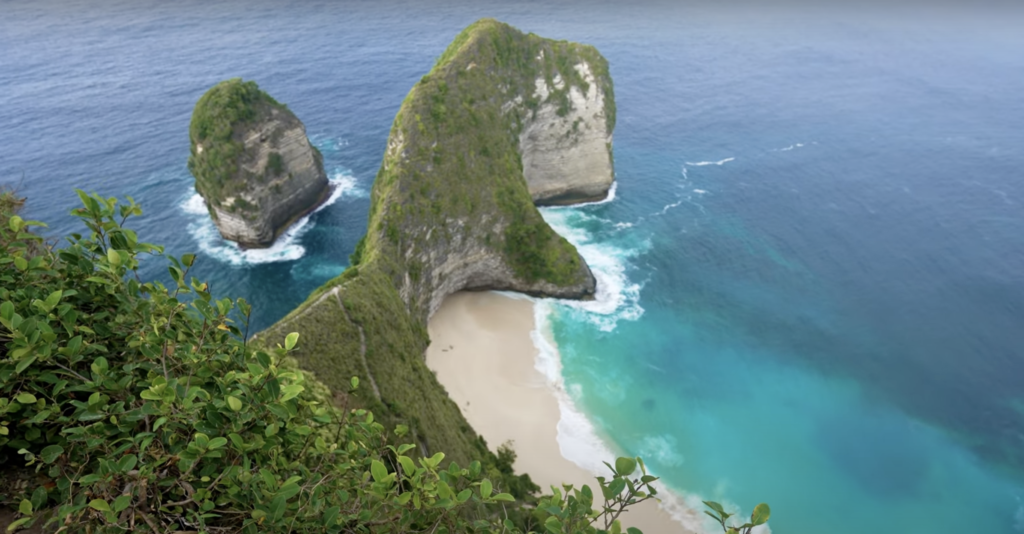 Nusa Penida Vue de haut